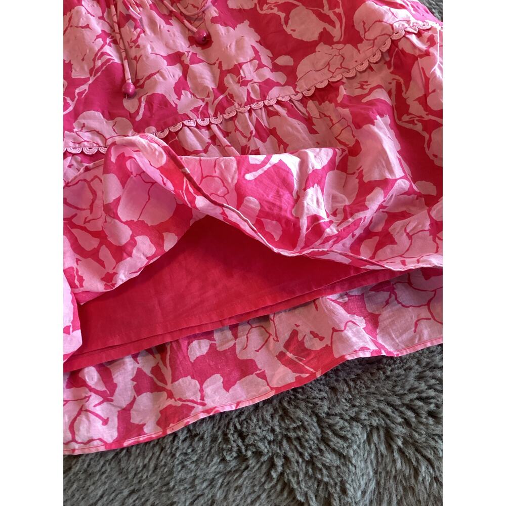 Tuckernuck Hyacinth house Matilda pink floral mini dress size small - Picture 10 of 13